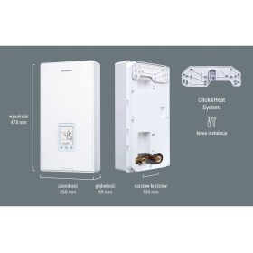 Resim Kospel Ppe4-M Wifi Kontrollü Elektronik Trifaze Ani Su Isıtıcı 