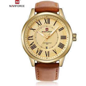 Resim Hanyang Altın 2018 Yeni Navıforce Erkekler Kuvars Spor Askeri Saatler Erkek Lüks Marka Moda Rahat Kol Saati Relogio Masculino Erkek Saat (Yurt Dışından) 