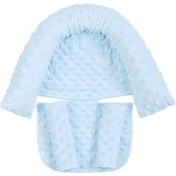 Resim Bosphorusboutique Yastık Uyku Taşıyıcı Pedi Parçaları Mavi Koltuk Kapakları Evrensel Ek Desteği Bebek Bebek Baş Askı Arabası Arabası - Ai 