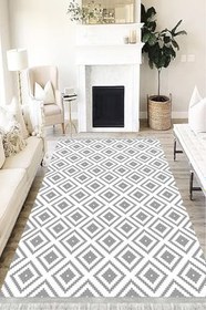 Resim Modern Westa Kaymaz Tabanlı Yıkanabilir Antibakteriyel Dijital Baskı Modern Halı Kilim, MD-0007E-WST-100X350 