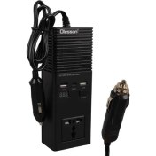 Resim Olesson 1665 Dc 12-24V 200W Oto Araç Power Inverter Ek Çakmak Girişi - Type-C - Çift USB - 220V Üniversal Priz 