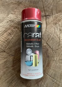 Resim Motip Metalik Kırmızı Efekt Sprey Boya Metalik Oto Boyası 400ml 