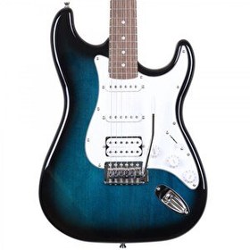 Resim Madison MEG-2BLS Blue Burst Elektro Gitar (Kılıf ve Pena) 