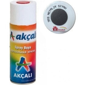 Resim Akçalı Sprey Boya 400 Ml 359 Metalik Siyah Diğer 