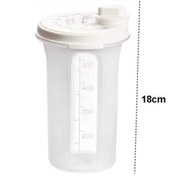 Resim Geseus Zeytinyağlık Yağdanlık Pratik Kapaklı Sızdırmaz 500ml-oıl-910 
