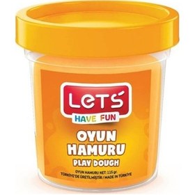 Resim Lets Oyun Hamuru 115gr Turuncu - 2 Adet 