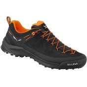 Resim Salewa Wildfire Leather Erkek Deri Ayakkabı Siyah - Turuncu 