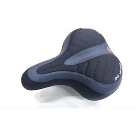 Resim Bisiklet Yaylı Sele Mtb Yumuşak ve Sport Şık Tasarım Gri - Siyah 