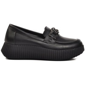 Resim Aspor Siyah Cilt Kadın Düz Rahat Günlük Ayakkabı Çok Renkli 