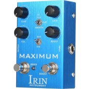 Resim Misda Store Overdrive Gitar Efekt Pedalı 2 Geçiş Modu Anahtarı Ton/kazanç/ses/güçlendirme Kontrolleri Elektrik Gitar Için - Mum Mavi 