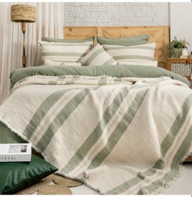 Resim Schafer Home Enza Çeyiz Seti 8 Parça-yeşil Yeşil 