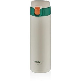 Resim Shotay ST-8014 450ml Beyaz Çelik Termos 