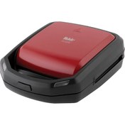 Resim Fakir TM5000 2'si 1 Arada Tost ve Waffle Makinesi Kırmızı 