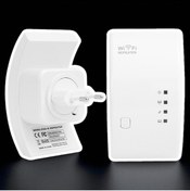 Resim nelerbulurum 2.4GHZ 300MBPS 1 PORT ACCESS POINT REPEATER BRIDGE 