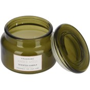 Resim KPM Dekoratif Kavanoz Mum - Yeşil - 190 gr 