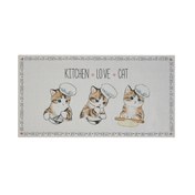 Resim Nuvomon Cat Mutfak Halısı - 80x150 cm 