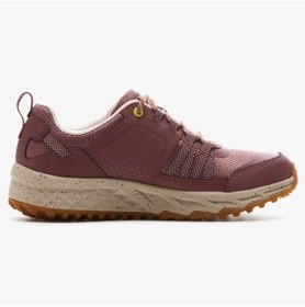 Resim Skechers Escape Plan-endless Pursuit Water Repellent Leather Memory Foam Womens Outdoor Shoes Su Tutmayan Hafızalı Taban Hakiki Deri Kadın Outdoor Ayakkabı Mor 