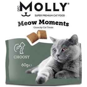 Resim Molly Meow Moments Seçici Kediler İçin Kedi Ödül Maması Choosy 60 Gr 