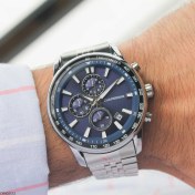 Resim Chaperone CH002512 Çelik Kordonlu Erkek Kol Saati 