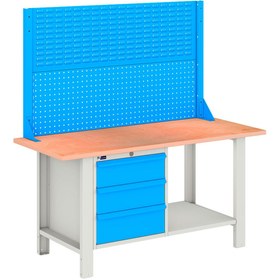 Resim starçelik Atölye Çalışma Tezgahı (1600x720x830-930/1844 mm) 