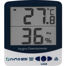 Resim Normadia Dijital Iç ve Dış Sıcaklık ile Nem Ölçer, Kolay ve Hassas Kullanım 