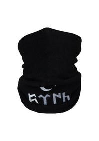 Resim Göktürk Nakışlı Siyah Polar Boyunluk Eldiven Seti Siyah 