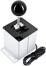 Resim XBERSTAR Driving Force Shifter for Logitech G29/G27/G25/G920, PC USB H Gear Shifter Thrustmaster T300RS Racing direksiyon sıralı H Gear Shifter 