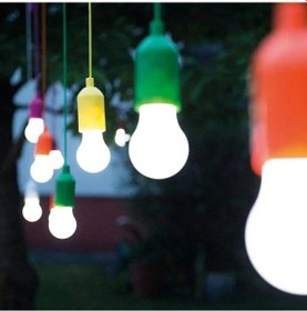 Resim 2 Adet Çek Yak Kamp Lambası Çok Renkli 