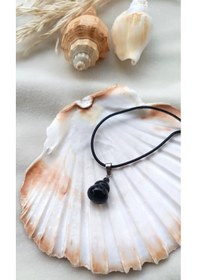 Resim Kolye Gerdanlık Çakra Yoga Reiki Doğal Oniks Taşı Kadın Takı Hediye 