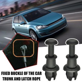 Resim 2/6 adet Golf MK5 MK6 MK1 için uygun araba klipsi iç aksesuarlar paket rafı tepsisi tutucu, ip klipsi kanca pivot 1M6867574A 