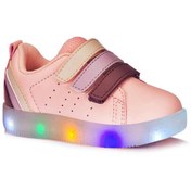 Resim Vicco Sun Işıklı Kız Çocuk Pudra Sneaker Vicco Sun Işıklı Kız Çocuk Pudra Sneaker