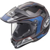 Resim Arai Tour-X4 Vision Kapalı Kask Gri - Mavi - Siyah 