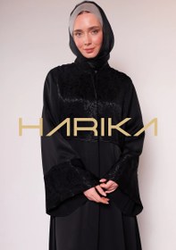 Resim Premium Jessica ipeği pratik ve şık ferace - L 