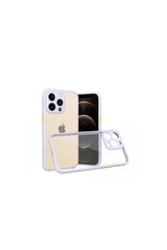 Resim artlab Art İphone 13 Pro Kılıf Miami Şeffaf Silikon - Lila Lab 