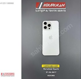 Resim Apple iPhone 15 Pro Max İkinci El TR | 256 GB | Beyaz 