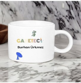 Resim Gazetecilere Özel Motto Kahve Fincanı 