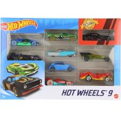 Resim Hot Wheels 9'lu Araba Seti X6999 