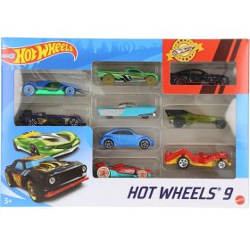 Resim Hot Wheels 9'lu Araba Seti X6999 