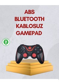 Resim Mey İthalat Ergonomik Tasarımlı Kablosuz Bluetooth Gamepad Titreşimli 