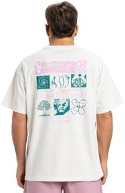 Resim Hw Outside Inside Erkek Beyaz Günlük Stil T-Shirt EQYZT08032-WBK0 