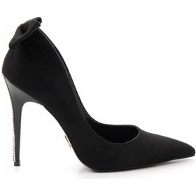 Resim Siyah Lame Kadın Abiye Ayakkabı K01416036102 Diğer 