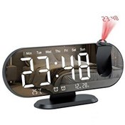 Resim Valkyrie Projeksiyon Çift Alarm Dereceli LED Masa Saati 
