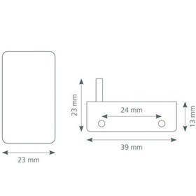 Resim Canex Kapak İticili Çıt Çıt Takım Çiftli 25 Adet / Siyah Siyah 