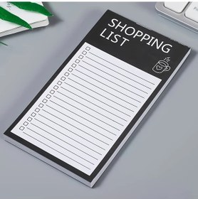 Resim Willowhaven Siyah 1 Adet Buzdolabı Not Panosu Manyetik Yapışkanlı Yırtılır Planlayıcı 