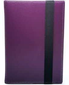 Resim essida Apple Ipad 6.nesil 9.7" Tablet Kılıf Dönebilen Standlı Tablet Kılıfı - Mor Uyumlu 