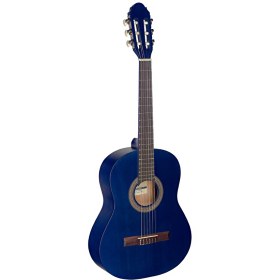 Resim Stagg C410 1/2 Mavi Klasik Gitar 