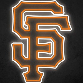Resim San Francisco Giants Büyük Boy Neon Tabela 