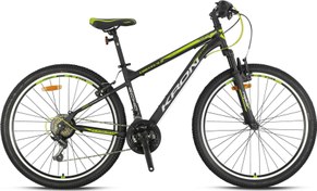Resim VORTEX 4.0 - 27.5 MTB - 15' - 21 Vites - M.DISC - Mat Siyah-Gri/Neon Sarı 