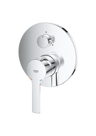 Resim Grohe Lineare Ankastre Banyo Duş Bataryası 3 Çıkışlı Divertörlü- Krom 