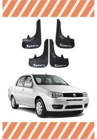 Resim Fiat Albea Sd Tüm Kasalar Sports Yazılı 4'Lü Tozluk Çamurluk Paça 